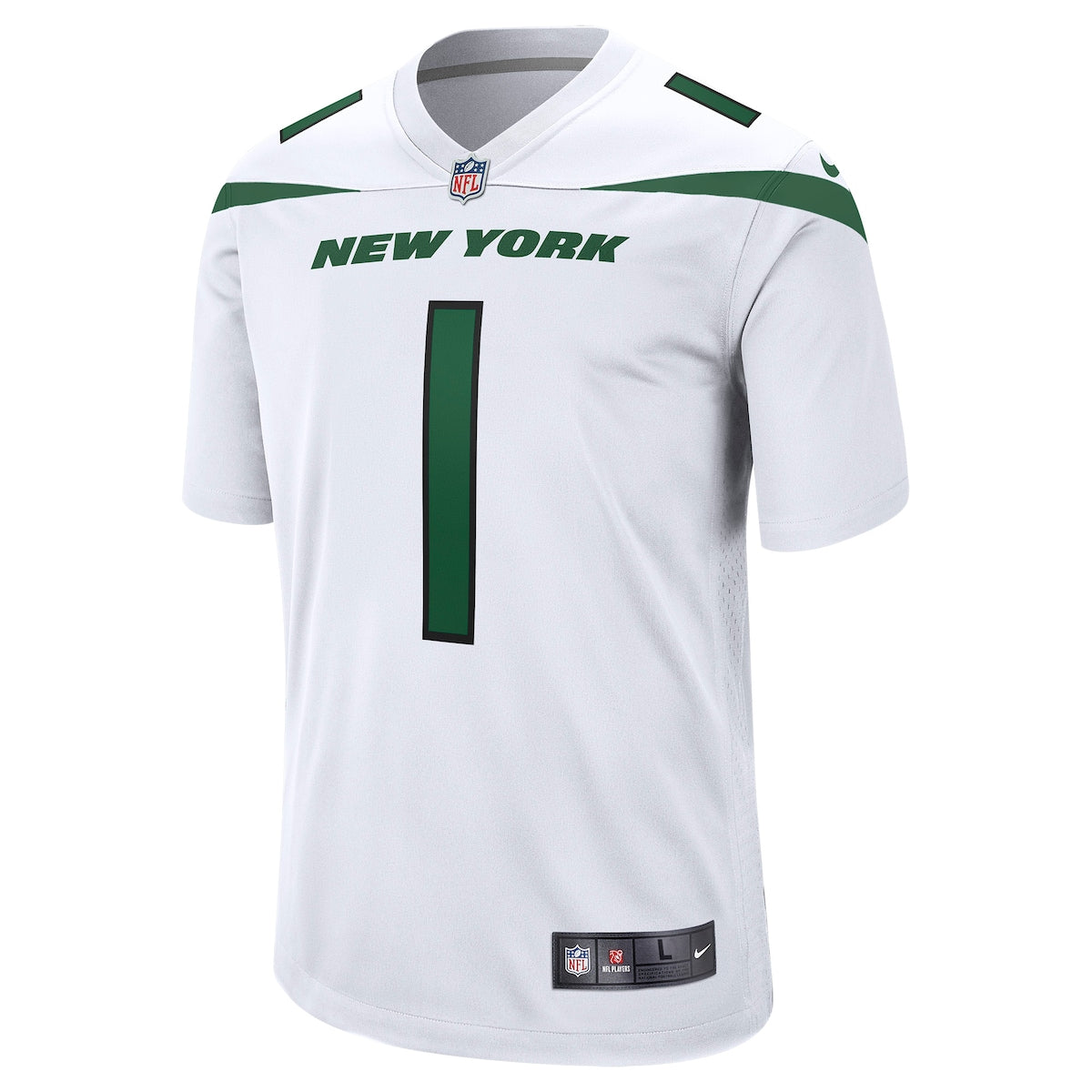 Men's Nike Ahmad Sauce Gardner White New York Jets Legacy Player Name & Number T-Shirt Size: Small